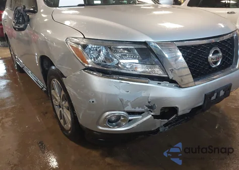 2015 Nissan Pathfinder Platinum/S/Sl/Sv из США, поврежденный, VIN 5N1AR2MN6FC653172